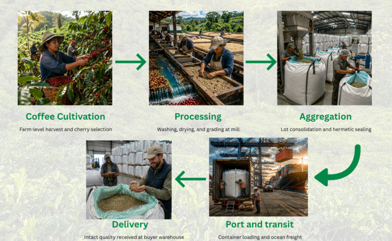 From coffee cultivation to export