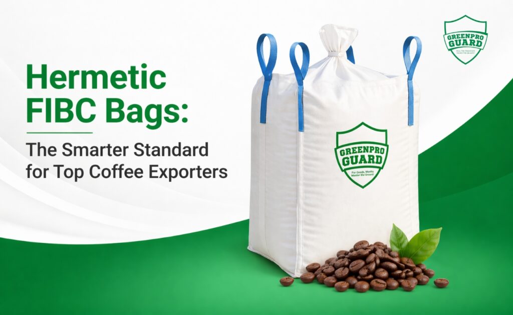 Hermetic fibc bags_for Coffee Exporters