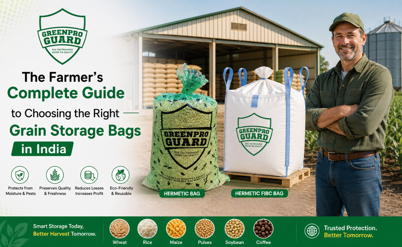 Hermetic Storage Bags in India: A Complete Buyer’s Guide for Farmers and Traders